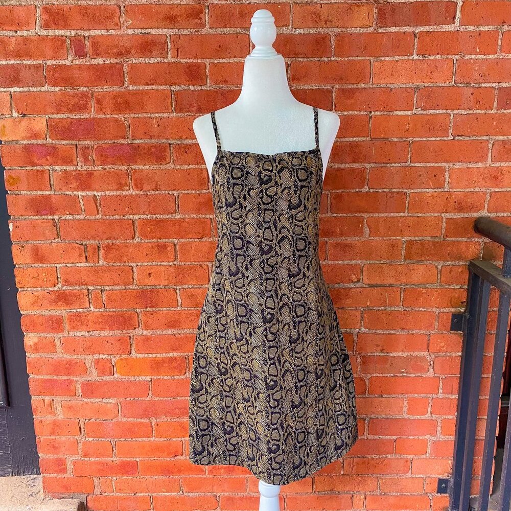 Vintage 90s snake dress